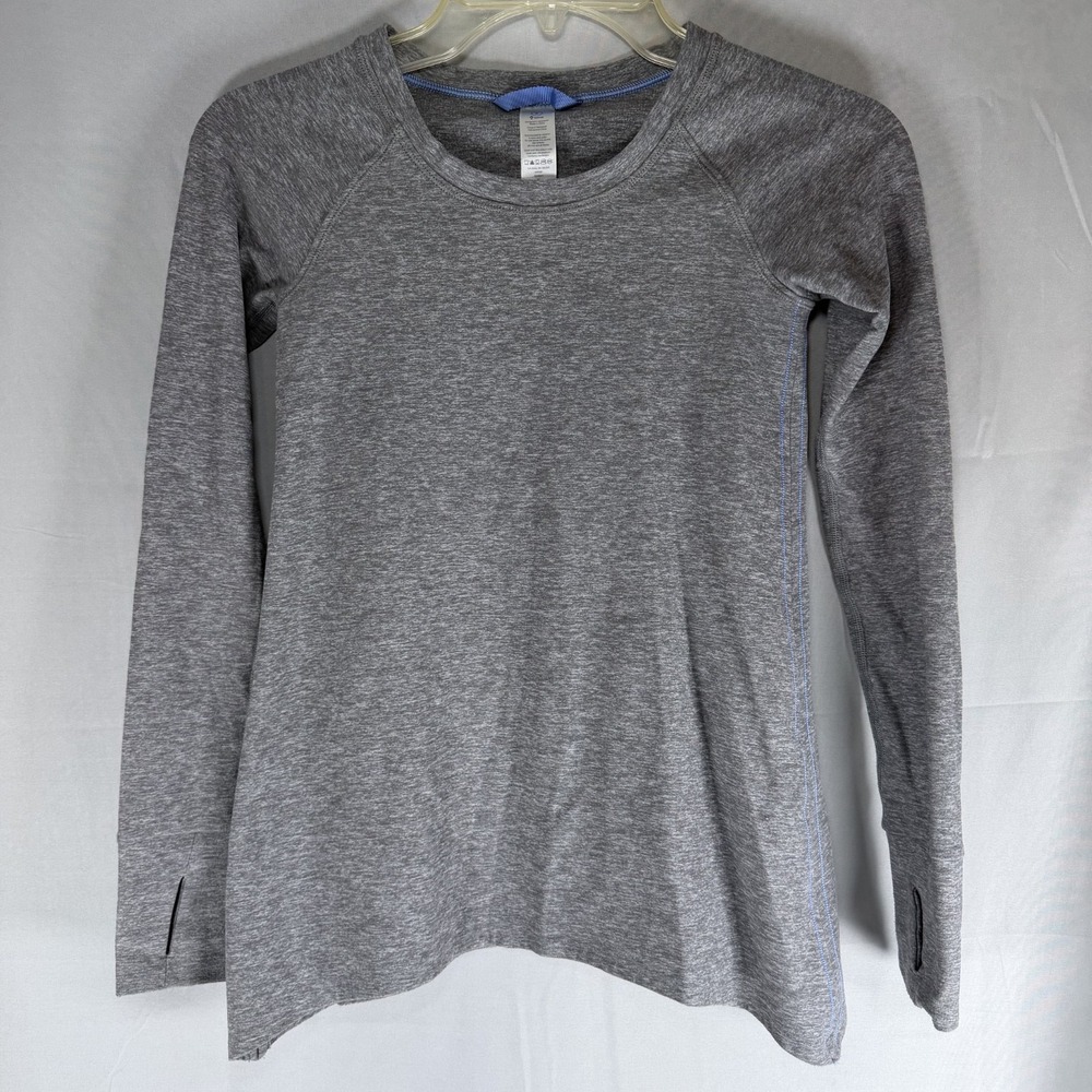 Ivivva by Lululemon Practice Ready Size 8 (Girls) Long Sleeved Heather Slate